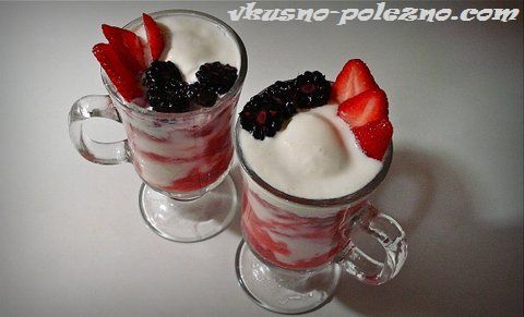 Клубничное парфе (Parfait – фр. ) «Парфе» - это король замороженных десертов, его стали готовить начиная с 1894 г.