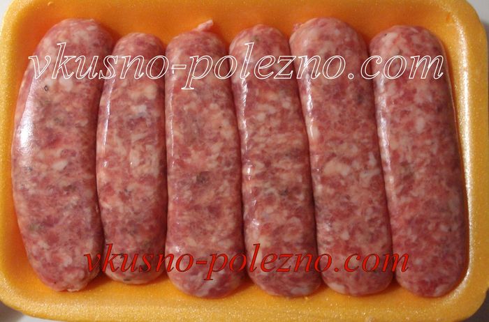 Колбаски из свинины Колбаски из свинины