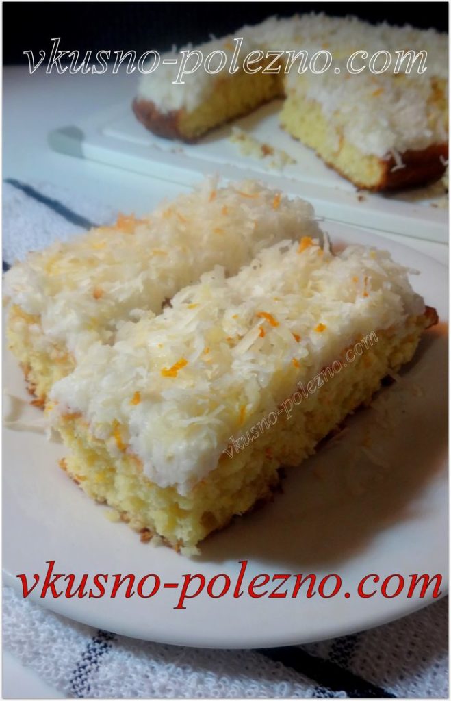 Пирожные с кокосовым орехом