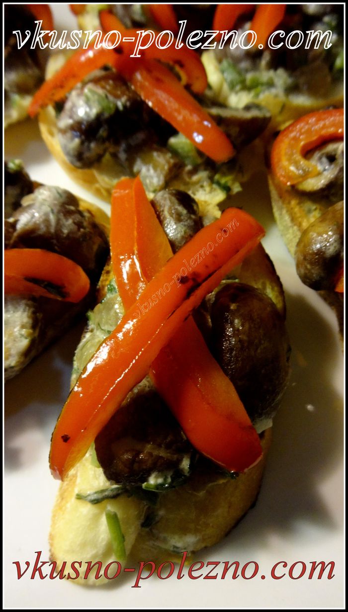 Бутерброды с грибами — вкусно и полезно Бутерброды с грибами - вкусно и полезно