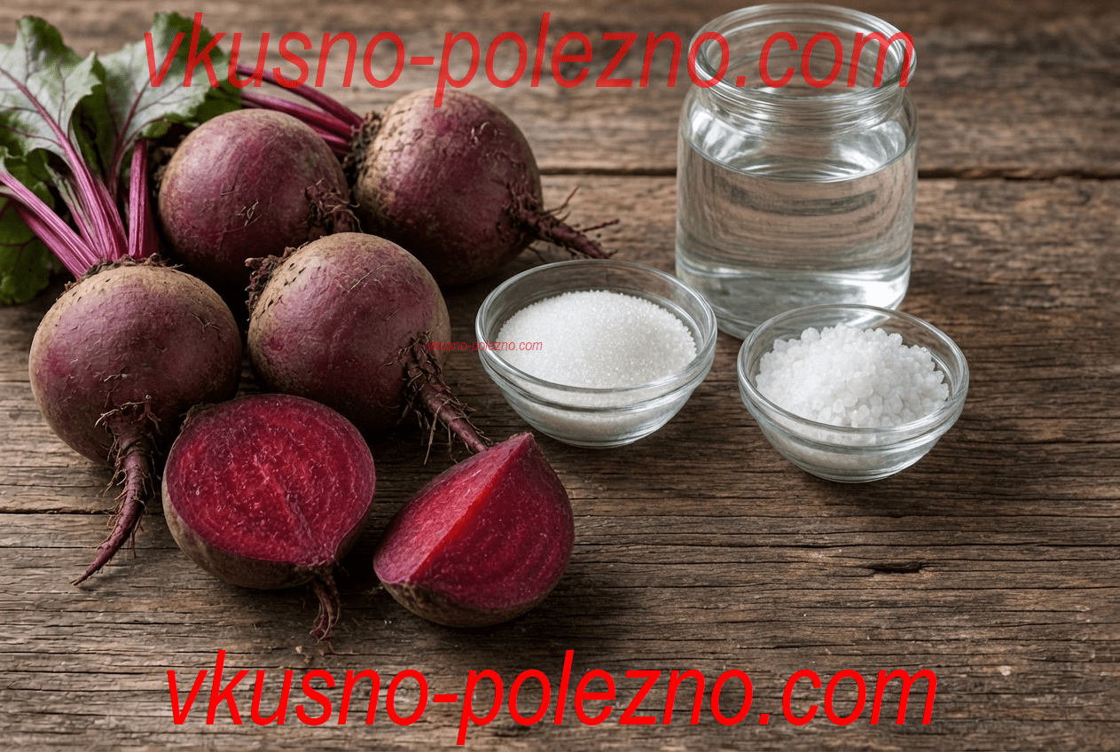 Ингредиенты для свекольного кваса Ингредиенты для свекольного кваса
